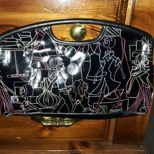 🌺EMBROIDERED PATENT LEATHER Handbag